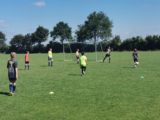 Laatste training S.K.N.W.K. JO11-1 van dit seizoen (62/110)