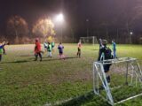 Voetbalpieten bezoeken training S.K.N.W.K. JO7-1, JO9-1 en JO13-1 (45/112)