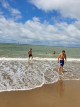 Bootcamp voor S.K.N.W.K. 1, 2 en JO19-1 op het strand (fotoboek 2) (2/135)