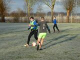 Onderlinge wedstrijd S.K.N.W.K. JO11-1 en JO13-1 (zaterdag 9 januari 2021) (29/103)