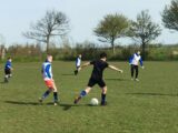 Onderlinge wedstrijd S.K.N.W.K. JO11-1 en JO13-1 (zaterdag 24 april 2021) (8/101)