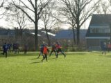 Onderlinge wedstrijd S.K.N.W.K. JO15-1 en JO17-1 (zaterdag 9 januari 2021) (17/118)