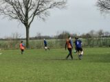 Onderlinge wedstrijd S.K.N.W.K. JO15-1 en JO17-1 (zaterdag 13 maart 2021) (50/98)