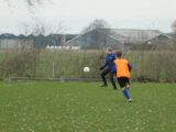 Onderlinge wedstrijd S.K.N.W.K. JO15-1 en JO17-1 (zaterdag 16 januari 2021) (22/144)