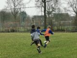 Onderlinge wedstrijd S.K.N.W.K. JO15-1 en JO17-1 (zaterdag 27 februari 2021) (32/95)