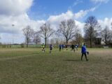 Onderlinge wedstrijd S.K.N.W.K. JO15-1 en JO17-1 (zaterdag 27 maart 2021) (5/100)