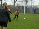 Onderlinge wedstrijd S.K.N.W.K. JO15-1 en JO17-1 (zaterdag 30 januari 2021) (41/106)