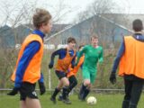 Onderlinge wedstrijd S.K.N.W.K. JO15-1 en JO17-1 (zaterdag 30 januari 2021) (47/106)