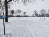 Sneeuwlaag bedekt sportpark 'Het Springer' (10/34)