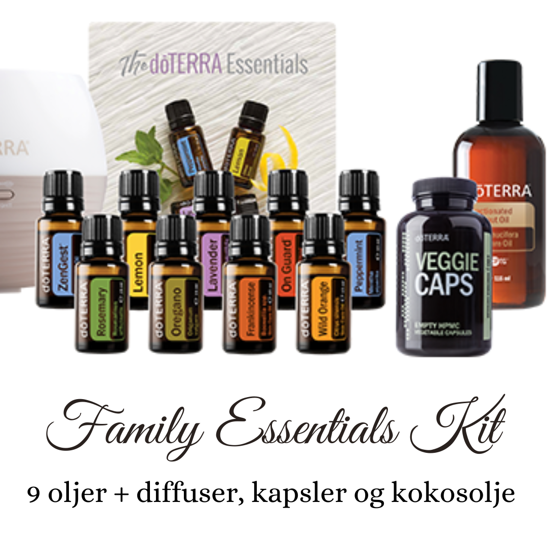 Familiepakken fra doTERRA (eteriske oljer)