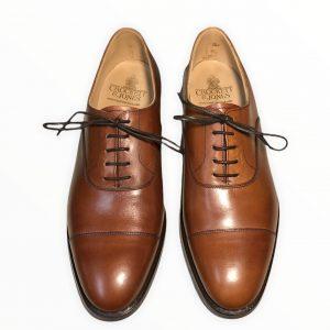 CONNAUGHT CHESTNUT BURNISHED CALF, CROCKETT & JONES