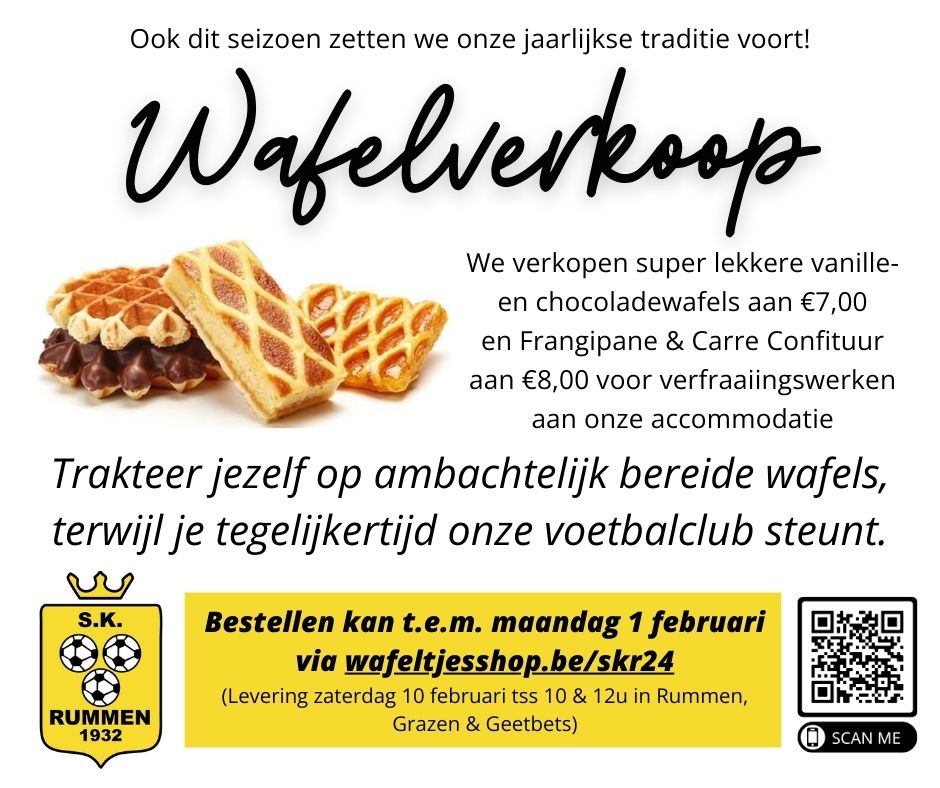 Wafelverkoop 2024 op 10/02