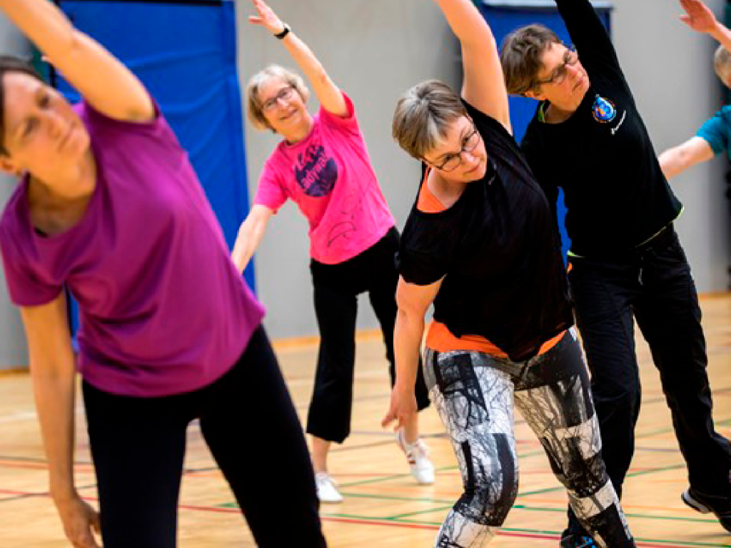 Senior gymnastik på Skullerodsholm