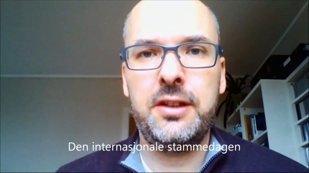 Den internasjonale stammedagen på YouTube 2015