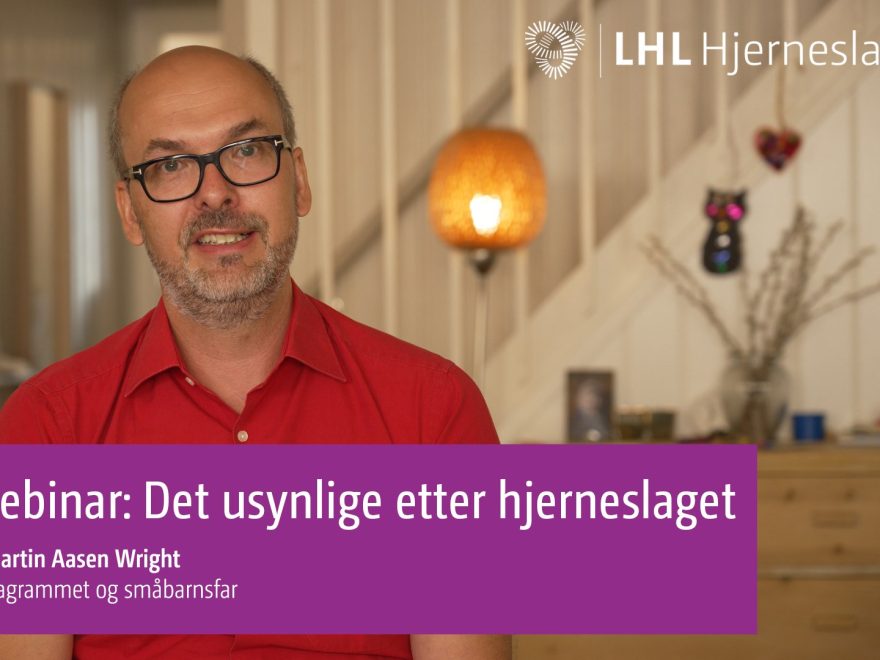 hjerneslag-webinar slagrammede pårørende