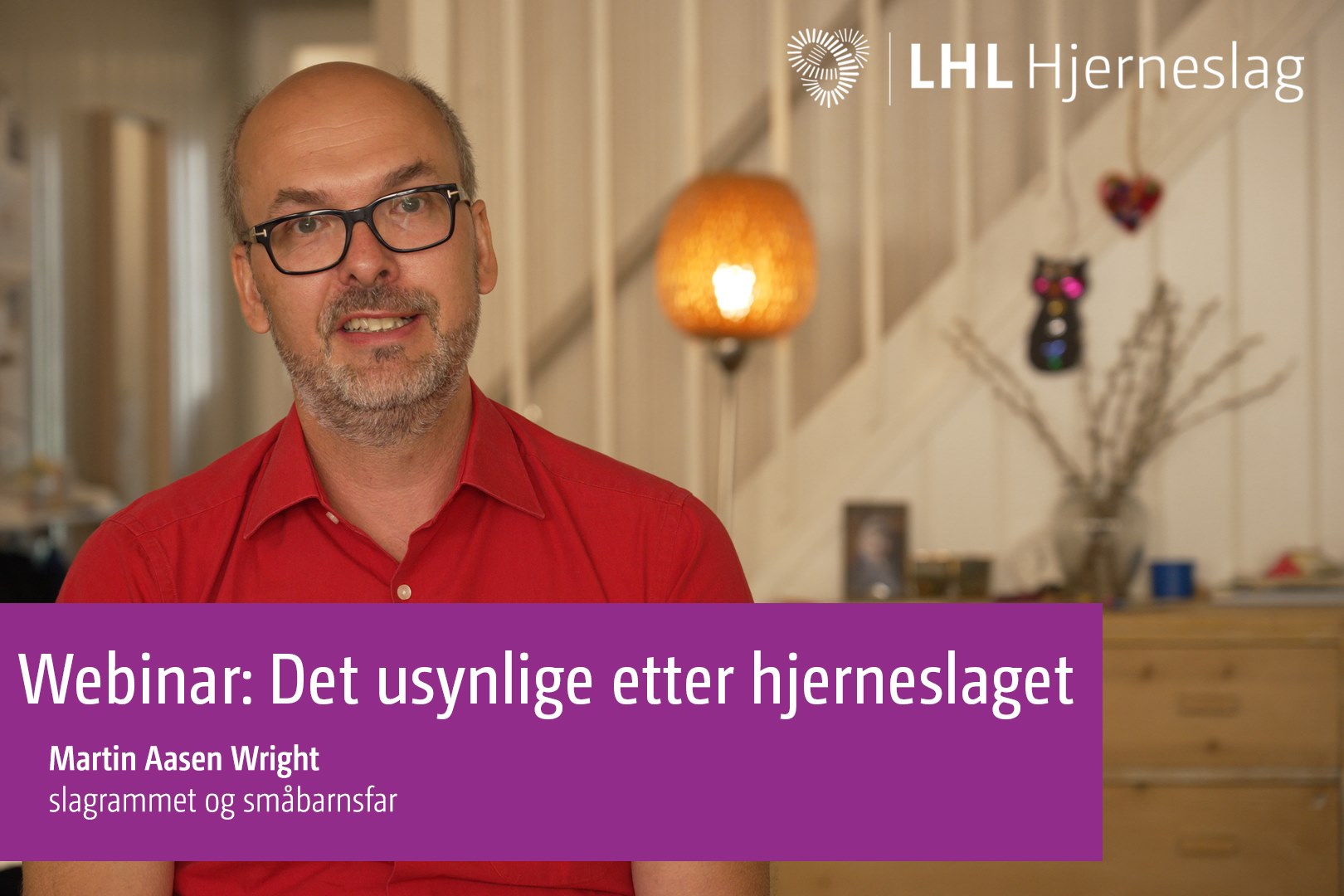 Webinar om hjerneslag med LHL Hjerneslag