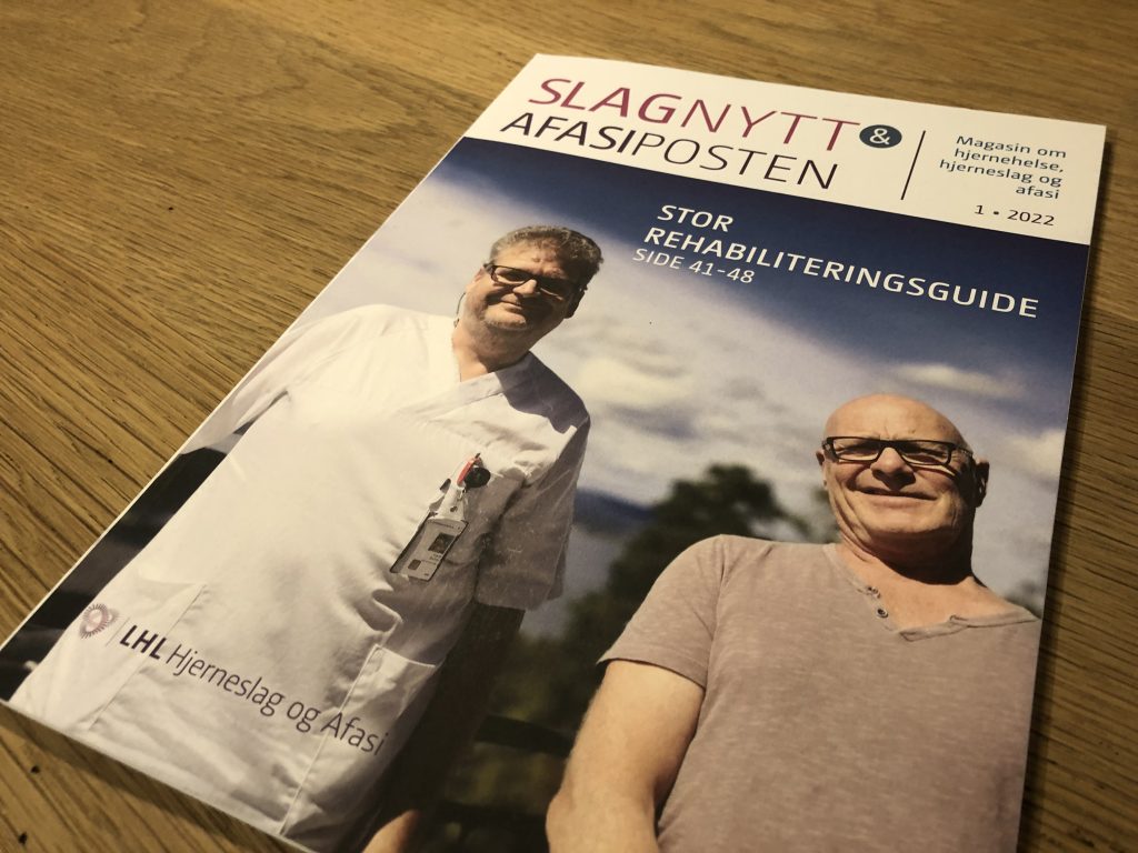 Rehabiliteringsguide i SlagNytt & Afasiposten