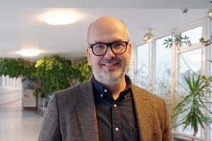 martin aasen wright nestleder i brukerutvalget ved sunnaas sykehus