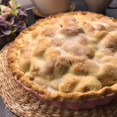 Americki rusticen Apple pie!