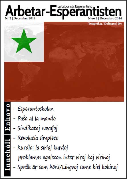 Arbetar-Esperantisten, nr 2 december 2014