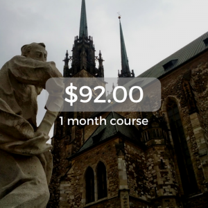 $92.00 1 month course