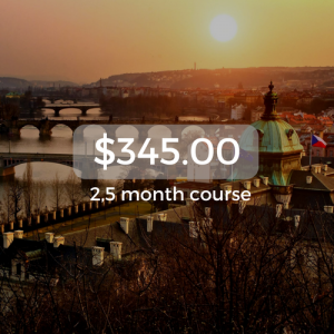 $345.00 2,5 month course