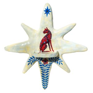 Star Wall Altar – Red Kitty