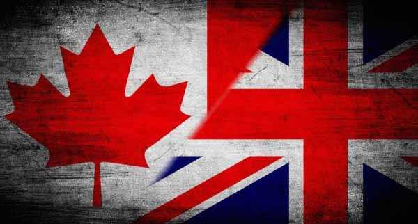 Career Teaching- Canada and UK Flag