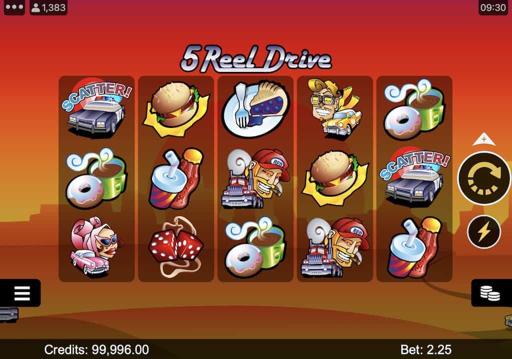 5 Reel Drive Slot Screenshot