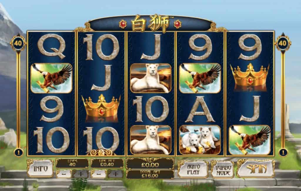 Captura de tela do slot Bai Shi