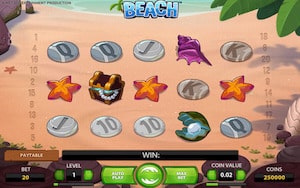 Pamja e ekranit të Beach NetEnt