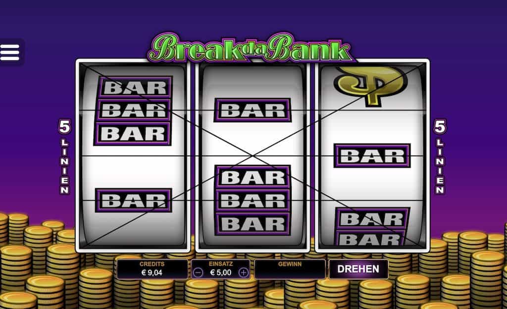 Екранна снимка на Break da bank