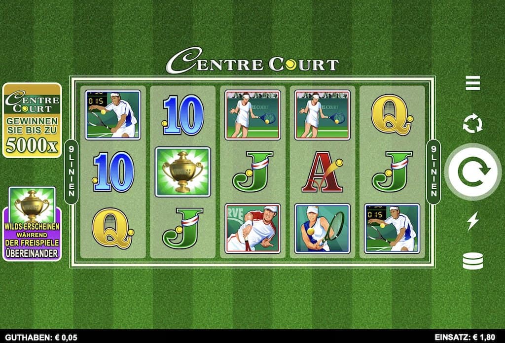 Center Court skärmdump