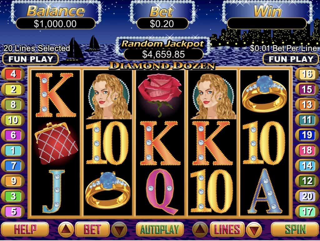 Screenshot della slot Doz Diamond