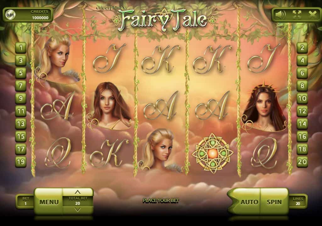 Στιγμιότυπο οθόνης κουλοχέρη Fairy Tale