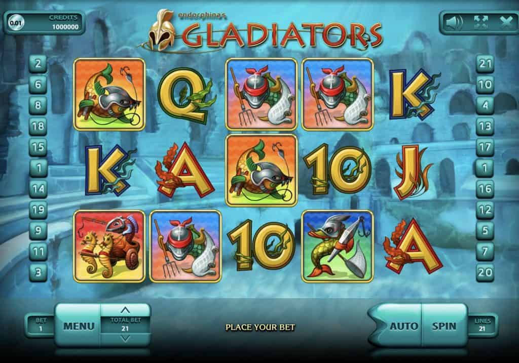 Snimak ekrana slota Gladiators