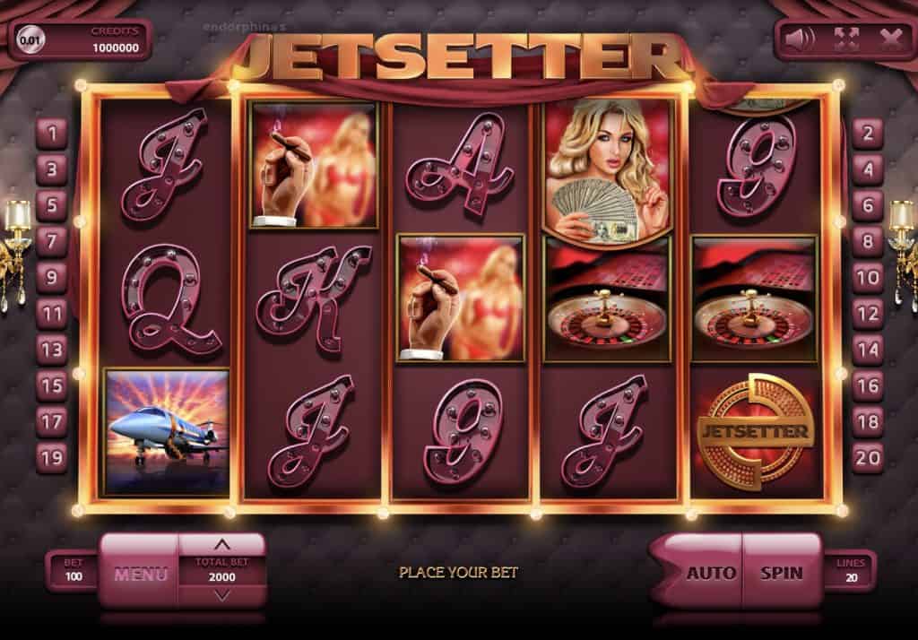 Schermata dello slot Jetsetter