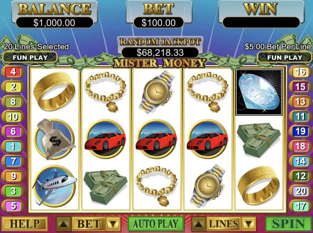 Mister Money Slot Screenshot