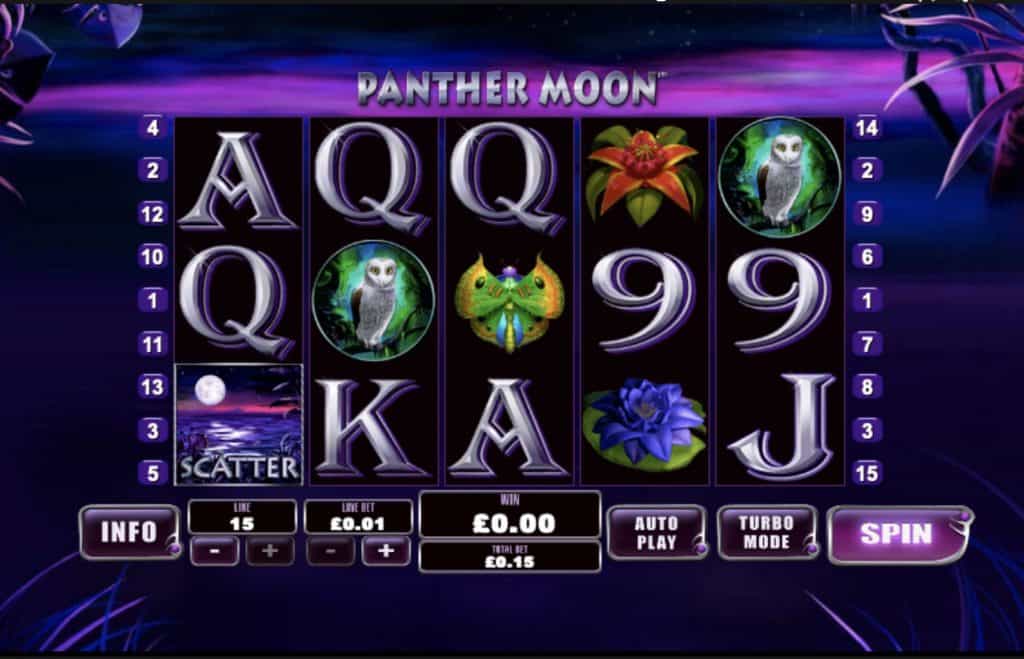 Panther Moon Slot Screenshot