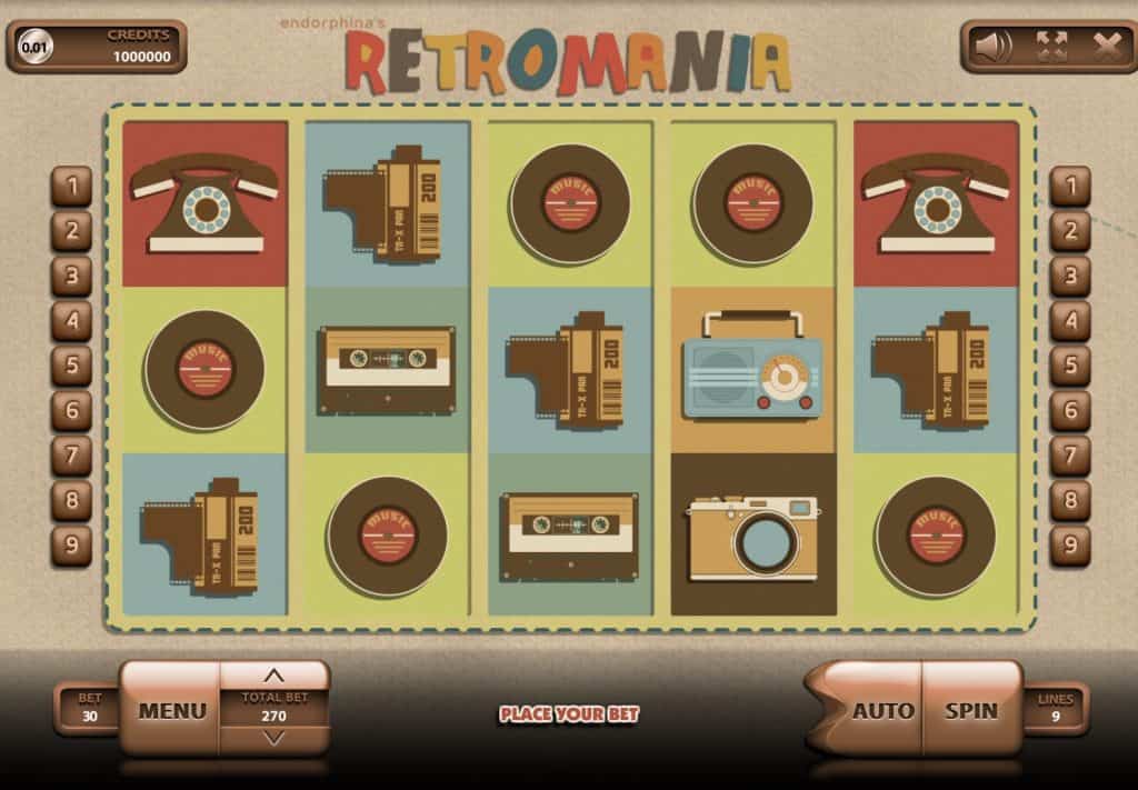 Retromania Slot Screenshot