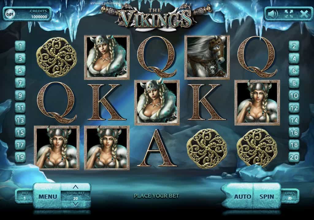 Capture d'écran de la machine à sous Vikings