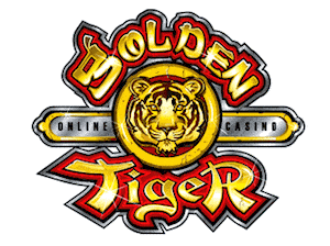Zlatni logo Tiger Casino