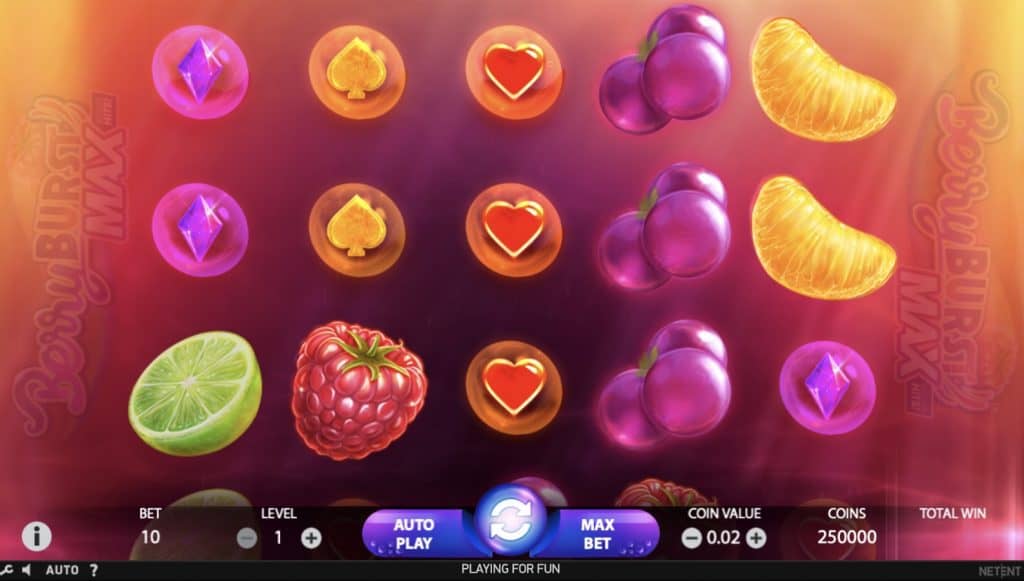 Berryburst Max Slot Screenshot