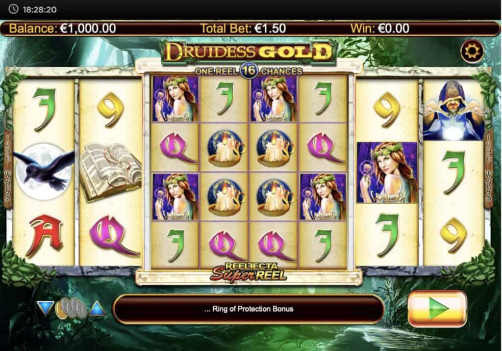 Screenshot Druidess Gold Slot