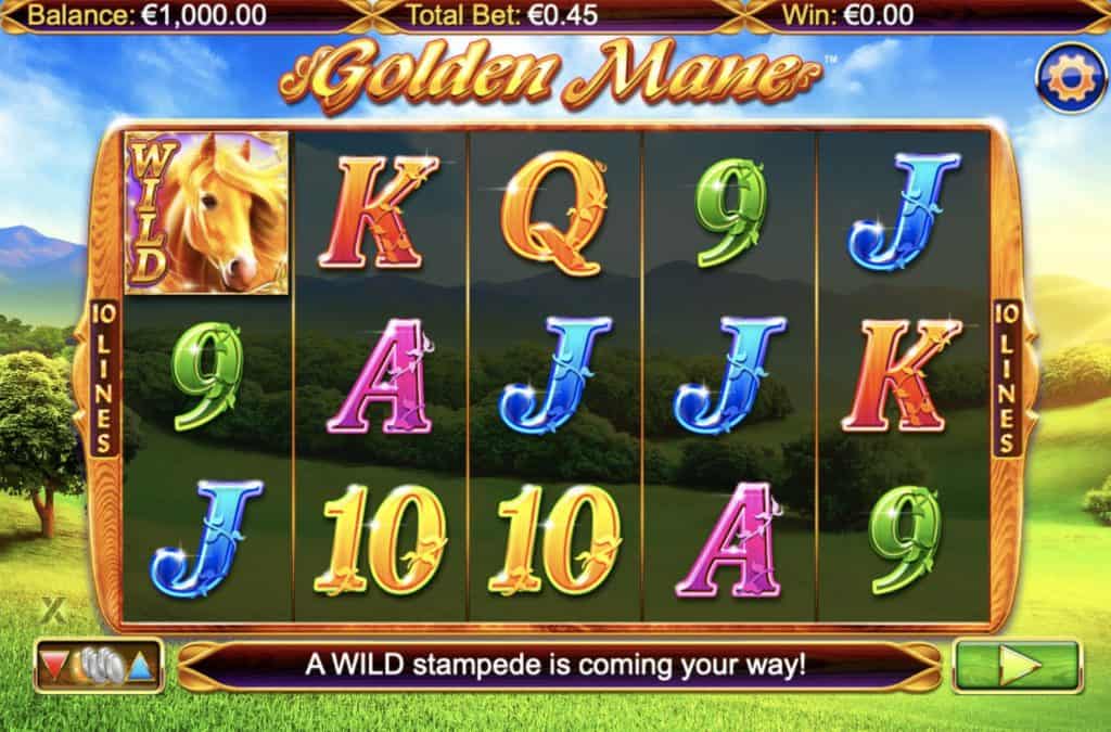 Golden Mane Slot captura de pantalla