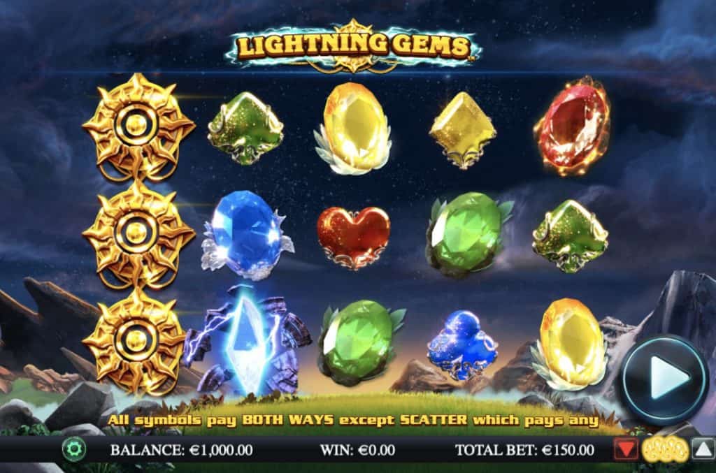 Captura de pantalla de Lightning Gems