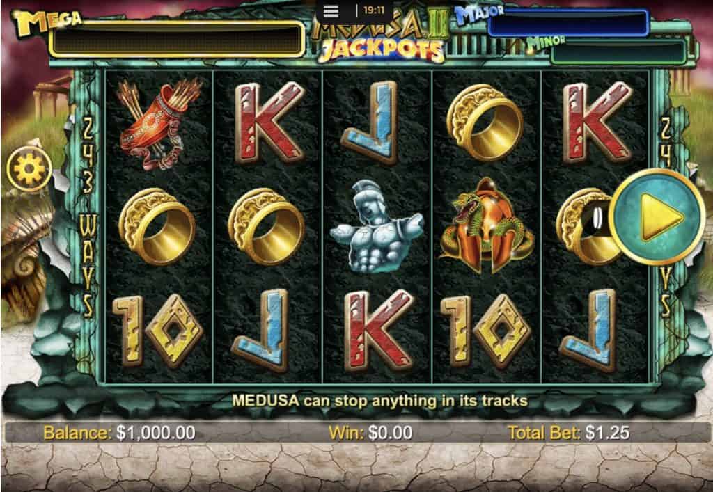 Screenshot Medusa 2 Jackpots