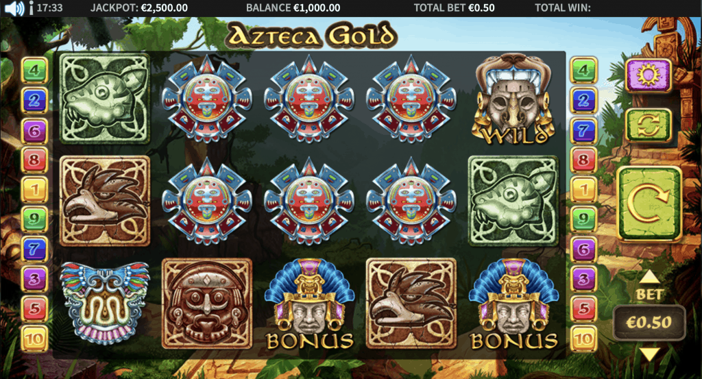 Aztec Gold Meta Games Universal Slot Screenshot