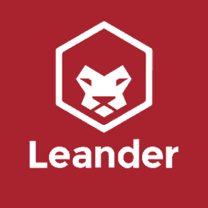 Leander Games-logotypen