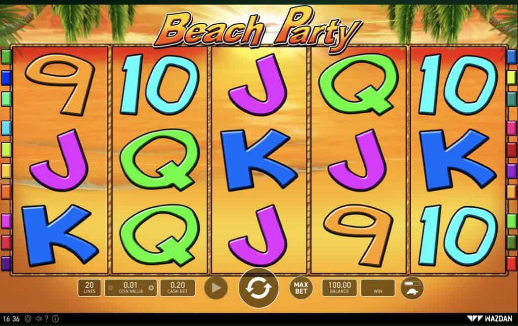 Beach Party Slot Screenshot